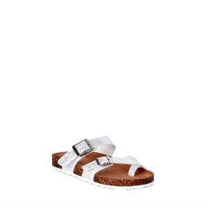 Wonder nation girls two buckle toe sandal